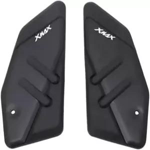 YAMAHA XMAX300 20232024 오토바이 풋 페그 플레이트 스키드프루프 페달 풋레스트 풋패드 앞면 검은색
