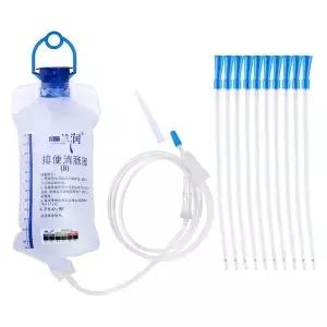 200ml 여성 남성 직장 세척기 관장백 키트 세척 샤워기 위생 물통