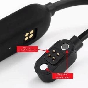 마그네틱 골전도 이어폰 충전기 USB 5V 1A 헤드폰 무선 방수 전원 코드 YUANS X7/X8/X18pro용