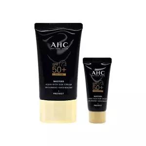 [하프클럽/에이에이치씨] 마스터즈 아쿠아 리치 선크림 대용량 썬크림 60ml 1