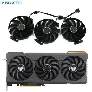 ASUS TUF 게이밍 RTX 4070 Ti 4060 Ti OC 에디션 게임용 그래픽 카드 선풍기 CF9015U12D FD9015U12D 7 핀 R