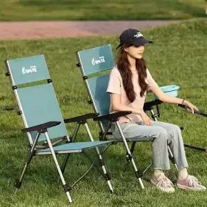 휴대용 낚시 의자 접이식 디자인 야외 캠핑 및 해변 활동을 위한 유럽 스타일의 다기능