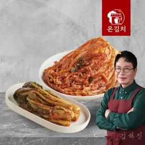 [온김치]김하진의 별미 포기김치4kg + 갓김치2kg