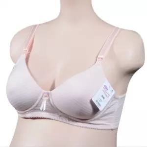디올라 여성 면패드포함 노와이어 수유브라 B컵 90B 핑크 수유브라90B