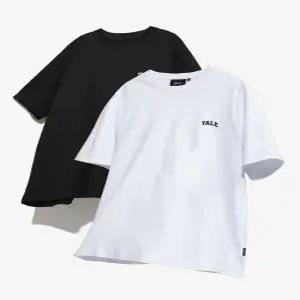 16수 코마사 2PACK 스몰아치 반팔티셔츠 화이트블랙