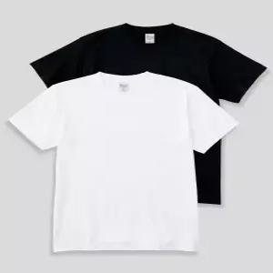 2PACK 14수 7.4oz 헤비웨이트 라운드 오버핏 무지 반팔 티셔츠
