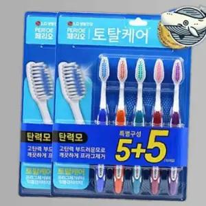 구강관리 페리오 탄력모 칫솔 구성 청결 미세모