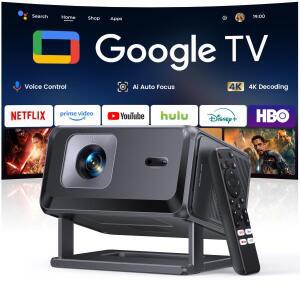 TOPTRO TP3 프로젝터 4K 지원 구글 TV  FHD 자동 초점  키스톤 보정 BT5.3 WIFI6 스마트 시어터 회전식 스