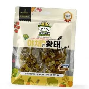 야채앤 황태 큐브 160g X3개 강아지 영양 간식