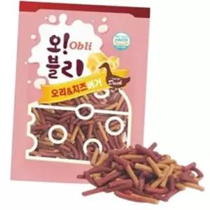오블리 강아지간식 애견 영양 간식 오리치즈버거 100g
