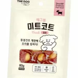 더독 미트코트 에그볼 오리 80g