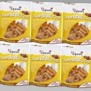 D18 참좋은간식 그대로 말랑 스틱고구마250g x6개