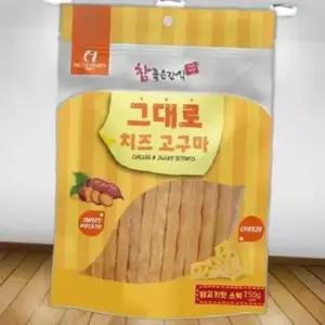 애견 치즈 고구마 닭고기맛 스틱 250g 반려견 간식