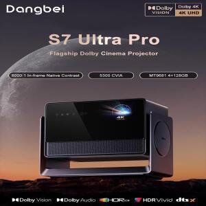 당베이 S7 울트라 프로 4K  6300 ISO 루멘 128G 메모리 돌비 240HZ 안드로이드 DLP 스마트 빔