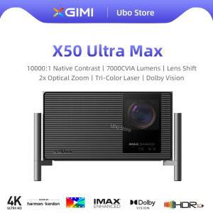 XGIMI X50 울트라 맥스 트리플  4K 브라이트 RGB 프로젝터 7000 CVIA 루멘 스마트 시어터 고대비 시네마