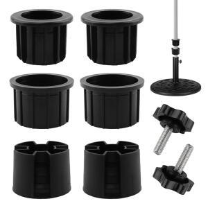 엘로아우니라 8개 우산 베이스 스탠드 교체 부품 파라솔 플러그 커버 38MM 48MM 폴란드용 유니버설 부품