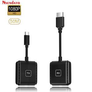 무선 HDMI 연장기 Wifi  송수기 50M  60Hz 화면 공유 디스플레이 동글 어댑터 TV PC용