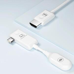 무선 HDMI 익스텐더 오디오 송기  리시버 디스플레이 어댑터 케이블 C 타입 휴대폰 노트북 TV 프로젝터용 3
