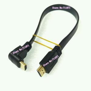 30cm 짧은 소프트 직각 벤드 HDMI 호환 케이블 라인 90도 와이어