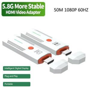 50M 5.8G  HDMI 호환 무선 송수기 HDTV/프로젝터/노트북용 Type-C 포트  어댑터