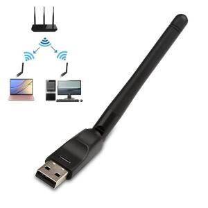 USB WiFi 어댑터 150Mbps 2dBi 안테나 802.11n/g/b 이더넷 동글 무선 네트워크 카드 노트북 데스크탑 용 PC