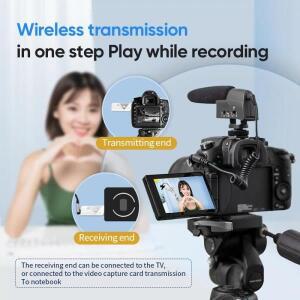 무선 HDMI 송기  리시버 플러그 앤 플레이  출력 PC 노트북 카메라 프로젝터용 30M
