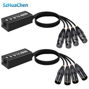 4채널 3Pin XLR Male/Female 커넥터에 차폐된 RJ45 CAT5 무대 녹음 스튜디오용 다중 네트워크 수기 케이블