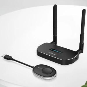 50M 무선   송기 VGA HDMI 익스텐더 화면 공유 스위치 노트북 PC-TV  8 ~ 1