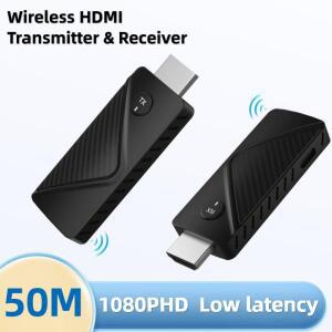 무선 HDMI 송수기 노트북  프로젝터 스위치 PC TV용 최대 50미터 거리 지원