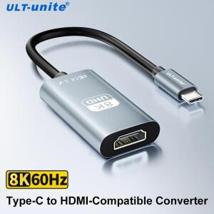 C-HDMI 어댑터 USB 변환기 HDTV 8K 3.1 Book Chromebook 용 호환 케이블 Samsung