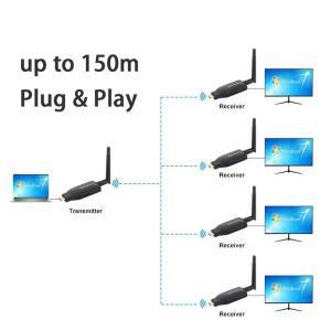 무선 와이파이 HDMI 익스텐더  송기 리시버 DVD TV 박스 노트북 PC 프로젝터용 1tx  2rx 150M