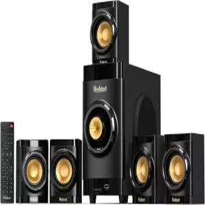 밥토 홈 시어터 시 스몰 4 서브우퍼 200W 5./2. 채널 서라운드 사운드 시(ARC 광학 블루투스 입력 포함)