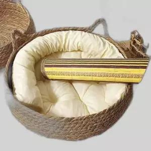 PrimeBulk 파워 고양이 라탄 하우스(40cm)(화이트)