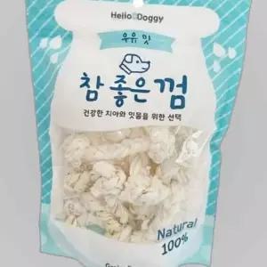 강아지간식 칭찬간식 훈련용 치아건강 우유껌 10p x 6