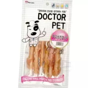 우피 치킨껌 6p X20개 강아지 건강 치아 간식 스틱껌
