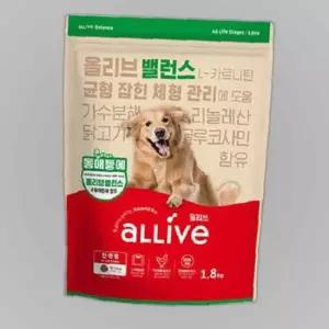 밸런스 1.8kg 장건강 프로바이오틱스 10억 사료