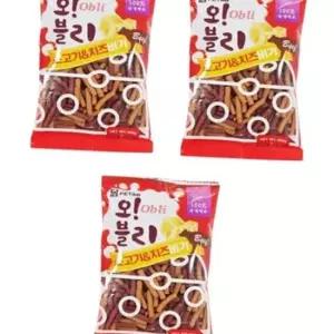 오블리 소고기 치즈버거 100g 3P 애견 노즈워크 간식