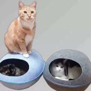 부드러운 고양이 숨숨하우스 아늑한 휴식공간