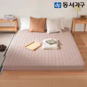 동서가구 BS매트 HR폼 70T 편백황토숯 3단 접이식 Q 토퍼 매트 DF646281