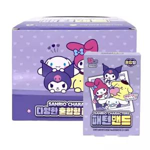 산리오 패턴 어린이 키즈밴드 혼합형 16매x20개 (1box)
