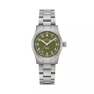 해밀턴 H69301160 카키필드 남성 메탈 쿼츠 33mm