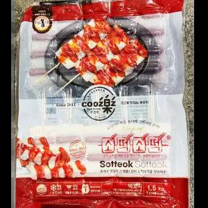 소떡소떡 (도나우 150g x10개입 1.5K) 매운맛 업소용 잔치용 분식메뉴용 가정용간식 배달용