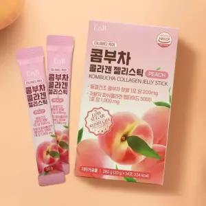 [(주)바이오360] 이엔비 콤부차 콜라겐 젤리스틱 20g x 14포 2+1(총 3박스) 이너뷰티
