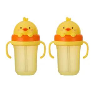 에디슨 유아컵 빨대컵 신학기 등원 준비물 300ml 오리 BNS