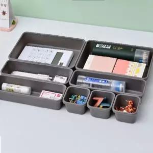 [하프클럽/]책상 주방 서랍 수납함 정리 박스 소품 정리함 보관함 8종세트