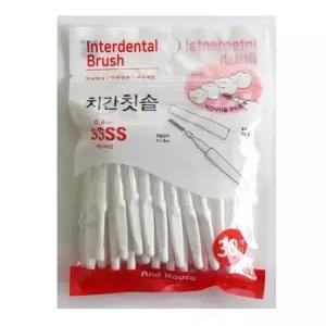 덴탈 프리미엄 치간칫솔 대용량 30p I형 SSSS) 작은사이즈 0.4mm 11301869)