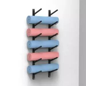 폼롤러 벽걸이 거치대 요가매트 선반 정리대 수납 필라테스 헬스장 다층