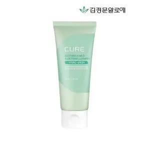 [하프클럽/김정문알로에]큐어 수딩 앤 마일드 알로에 폼 클렌저 100ml 1개