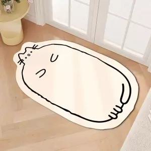 TBZ 바닥 규조토발매트 고양이 빨아쓰는 주방매트 욕실매트 40x60