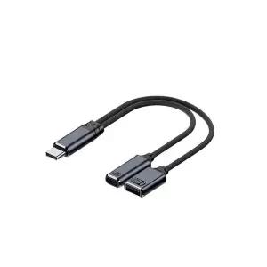 C타입 USB 젠더 케이블 핸드폰 듀얼 변환 노트북 연결 케이블